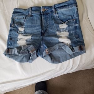 Women's jean shorts